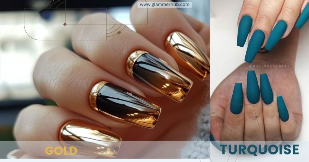 Gold Turquoise