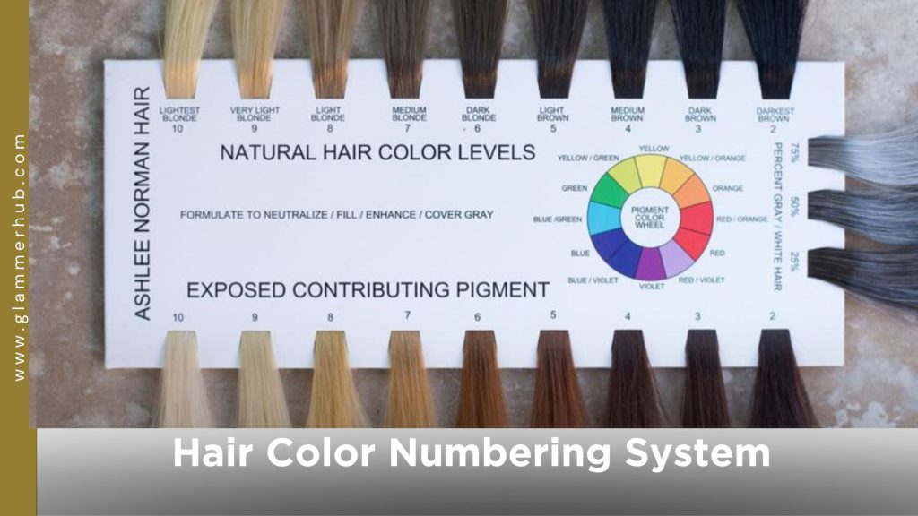 Hair Color Numbering System