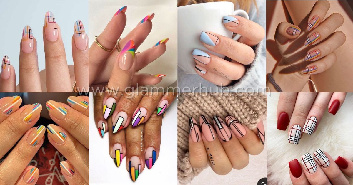 34+ Stunning Nail Art Designs With Lines