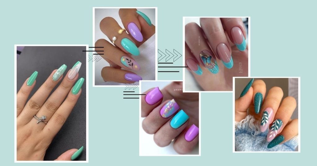 Nail Art Techniques for Teal Nails