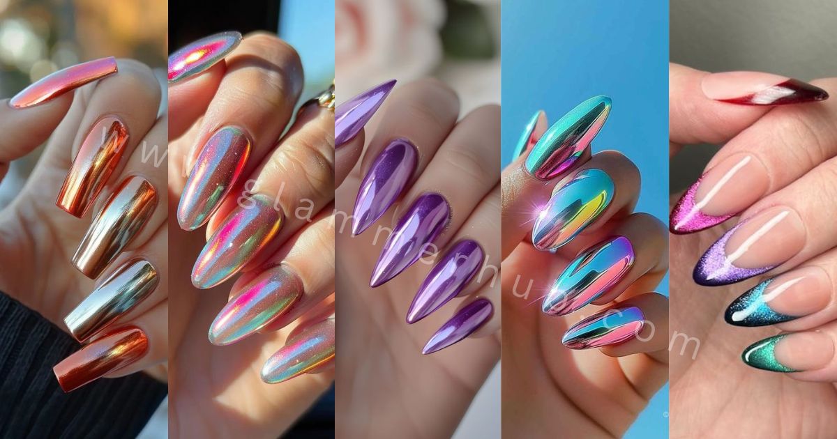 30+ Stunning Chrome Nail Designs to Elevate Your Style