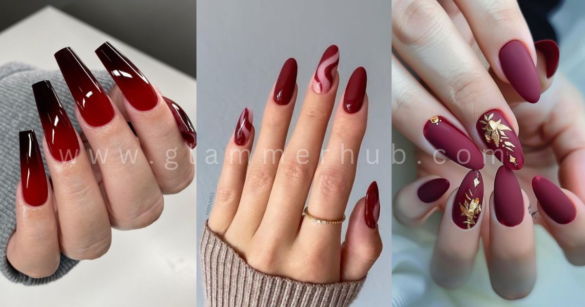 30 Top Burgundy Nail Designs to Elevate Your Style