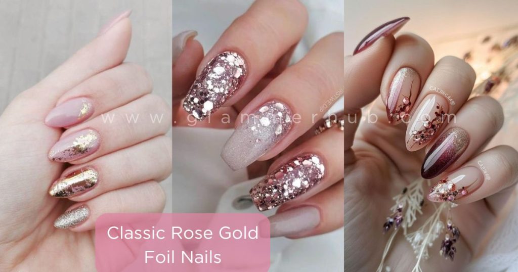 Classic Rose Gold Foil