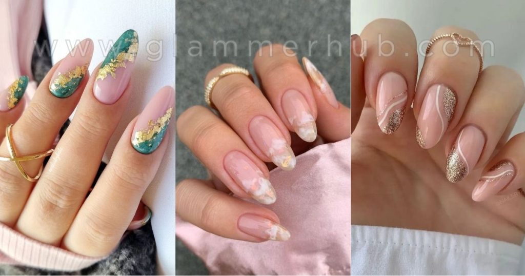 Fashion-Forward nude nail designs