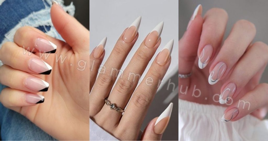 French Tips for Different Nail Shapes