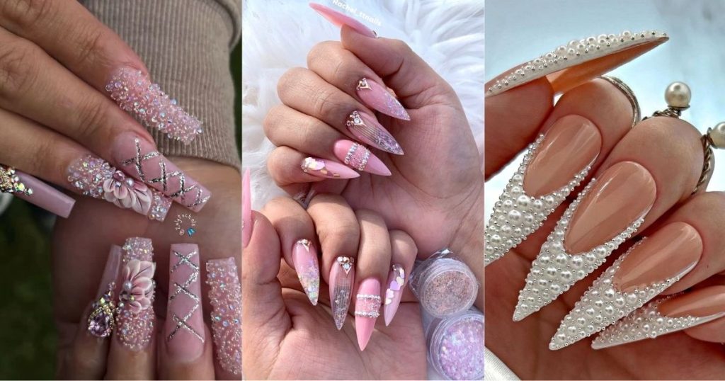 Luxurious and High-End Stiletto Nails