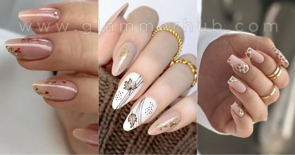 Nature-Inspired nude nail designs