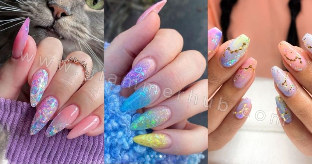 Pastel Glitter Accents