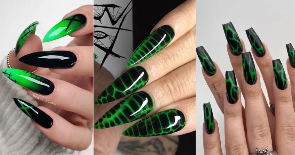 Unique Dark Green Nail Art Techniques