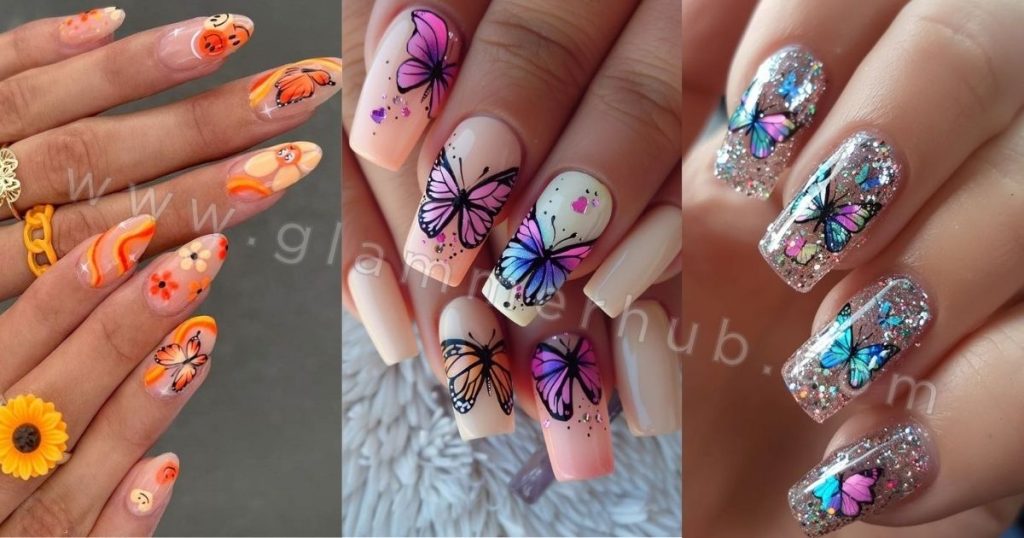 Butterfly Nail Art