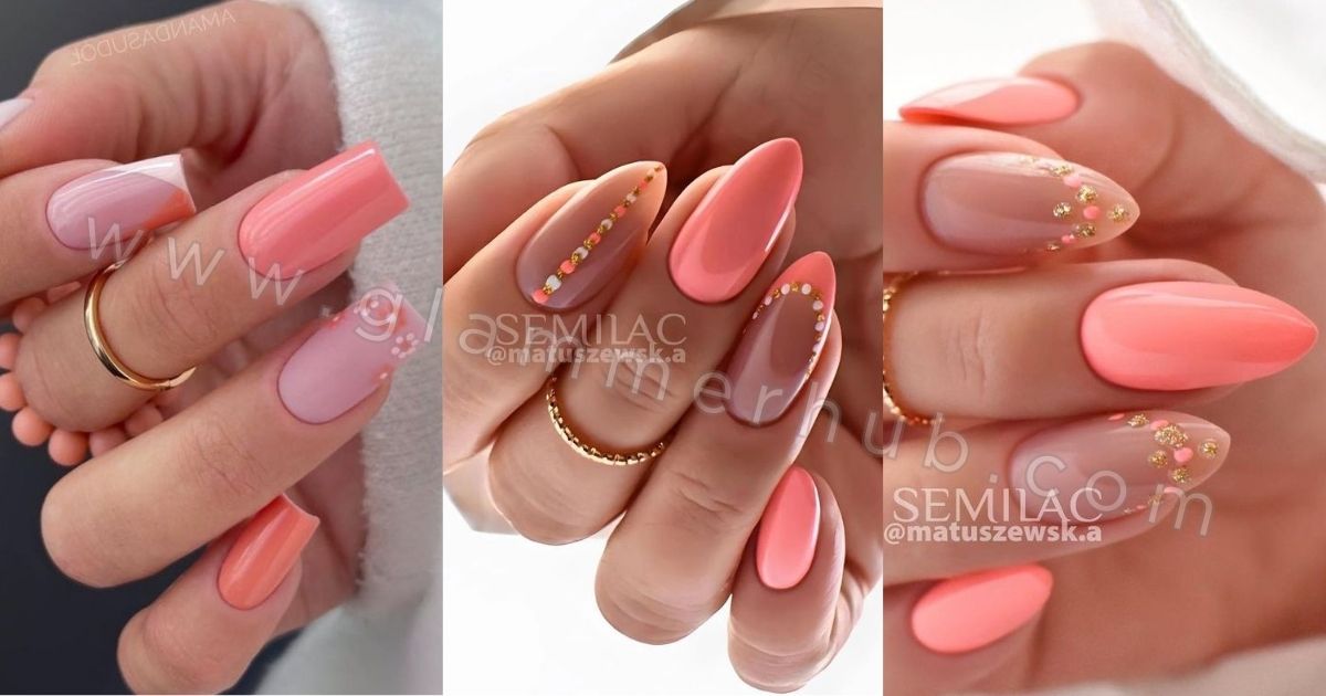 14 Peach Nails With Its Trends, Tips, and Designs for 2024