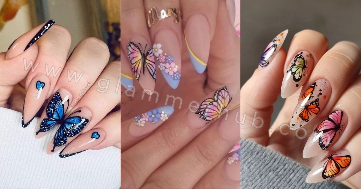 17 Stunning Butterfly Nail Art Designs to Enhance Your Manicure