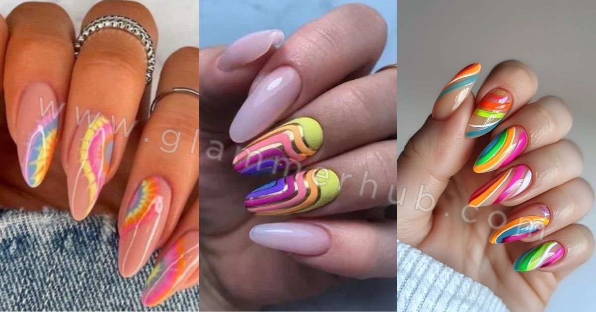 17+ Stunning Rainbow Nail Designs to Enhance The Beauty