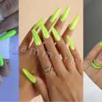 21+ Stunning Lime Green Nail Designs