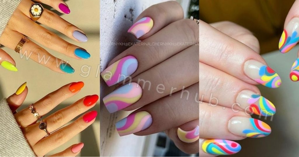 Rainbow Nail Ideas 